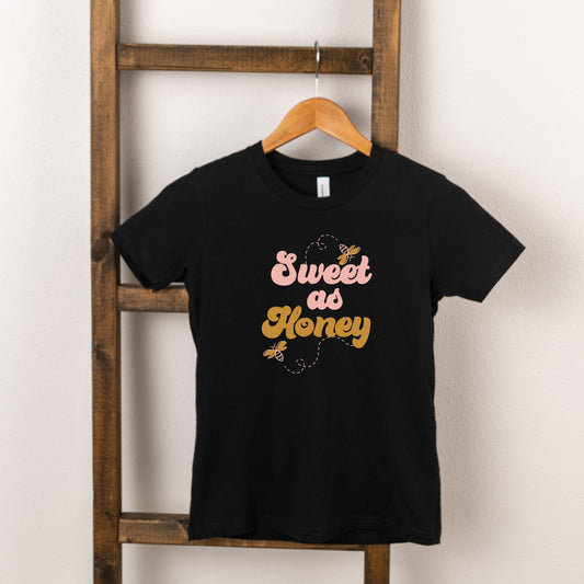 Sweet As Honey | Toddler Short Sleeve Crew Neck