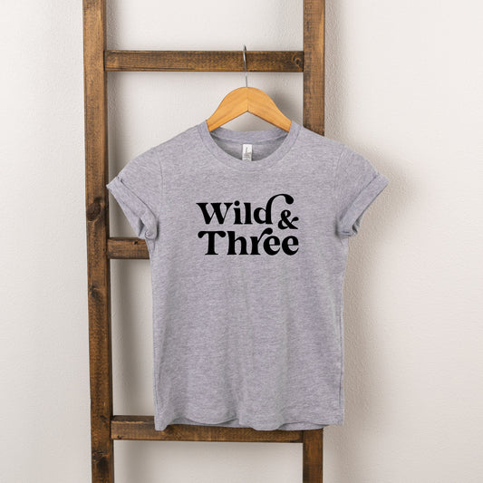 Wild And Three | Toddler Short Sleeve Crew Neck