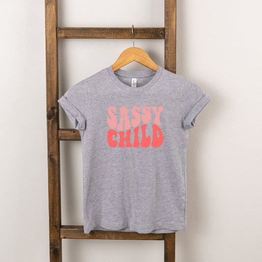 Sassy Child Wavy | Toddler Short Sleeve Crew Neck