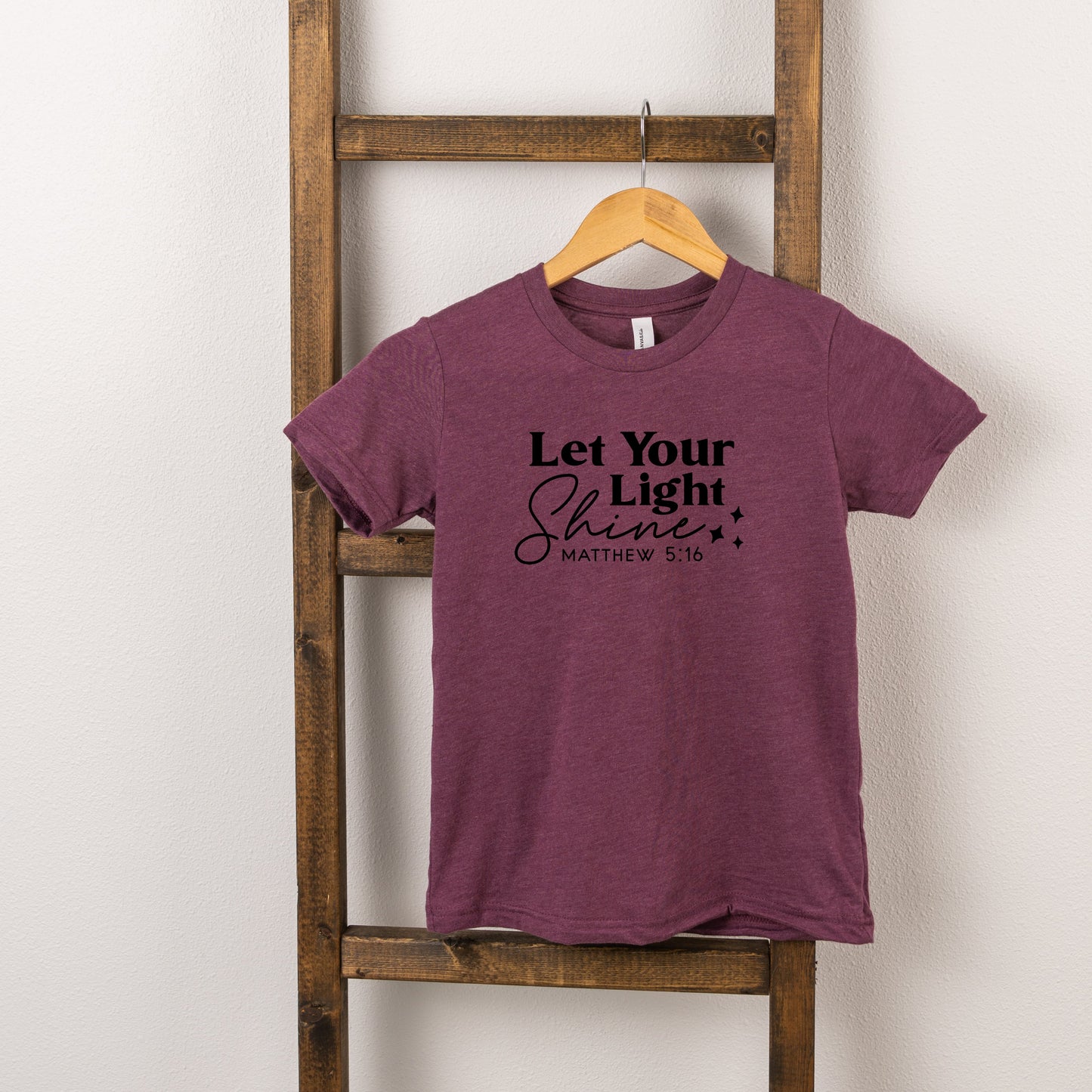 Let Your Light Shine Stars | Toddler Short Sleeve Crew Neck