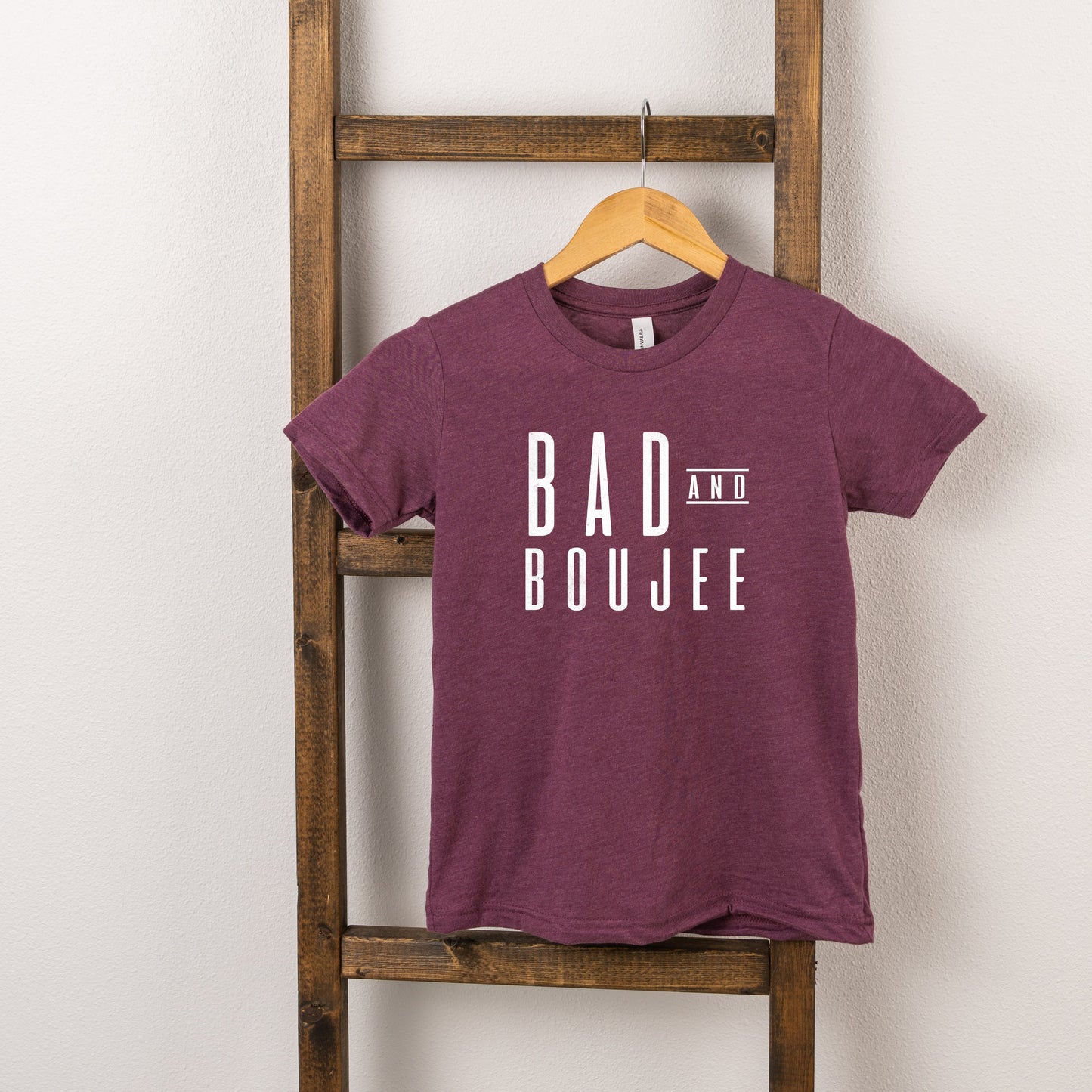 Bad And Boujee | Toddler Short Sleeve Crew Neck