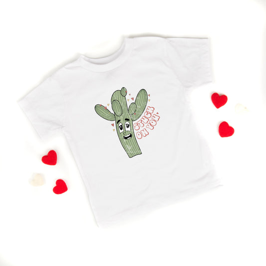 Stuck On You Cactus | Youth Short Sleeve Crew Neck