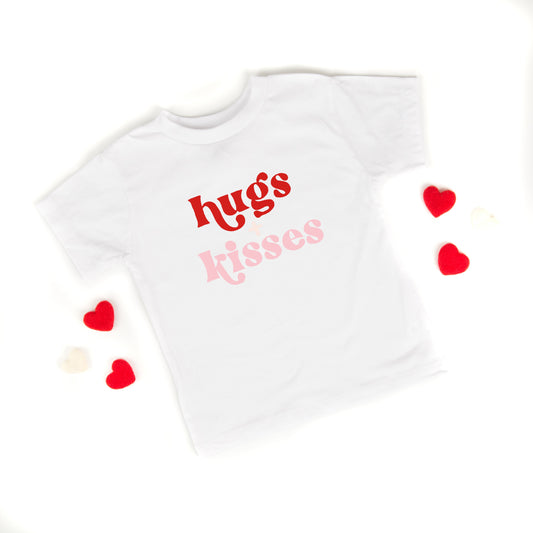 Hugs And Kisses | Toddler Short Sleeve Crew Neck