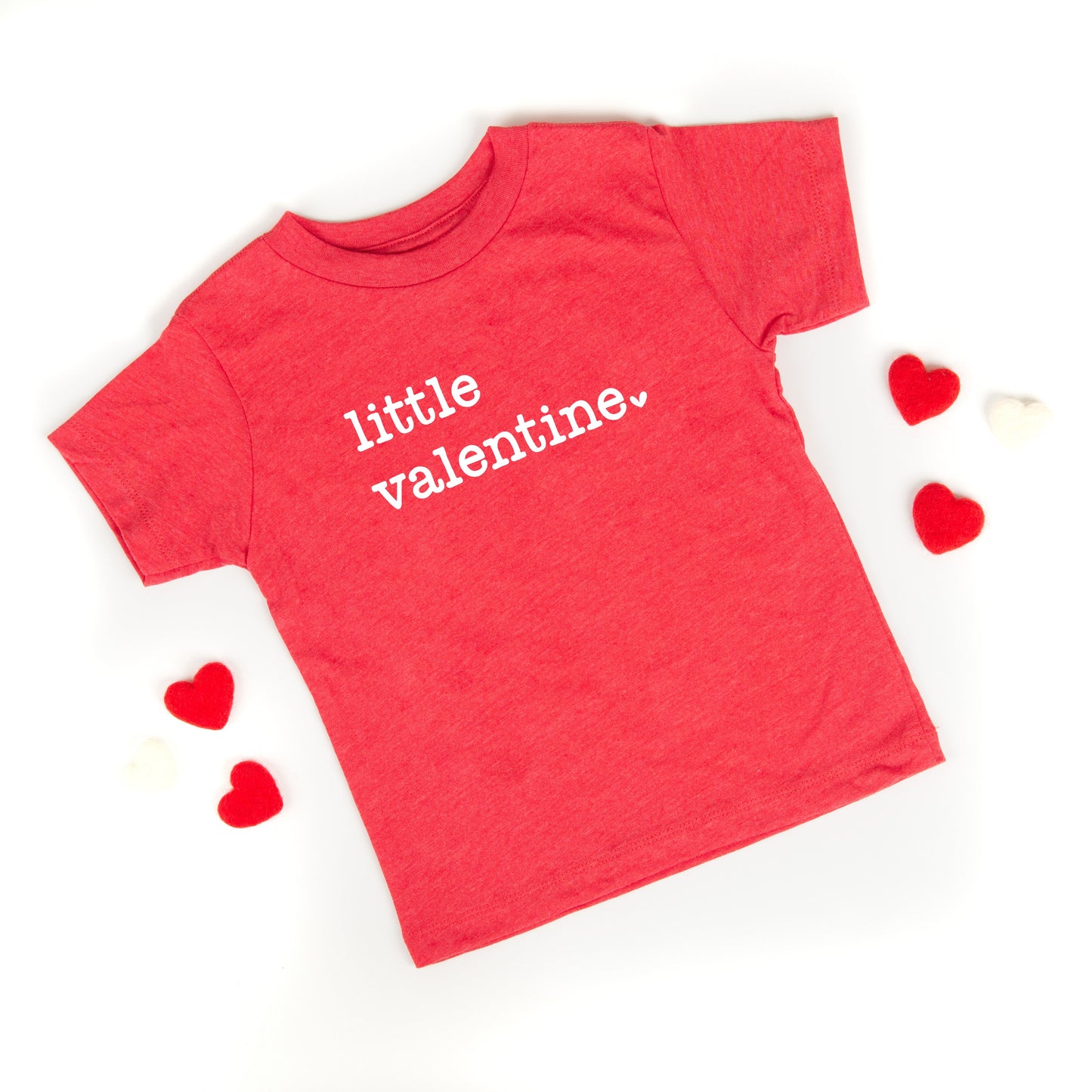 Little Valentine | Toddler Short Sleeve Crew Neck