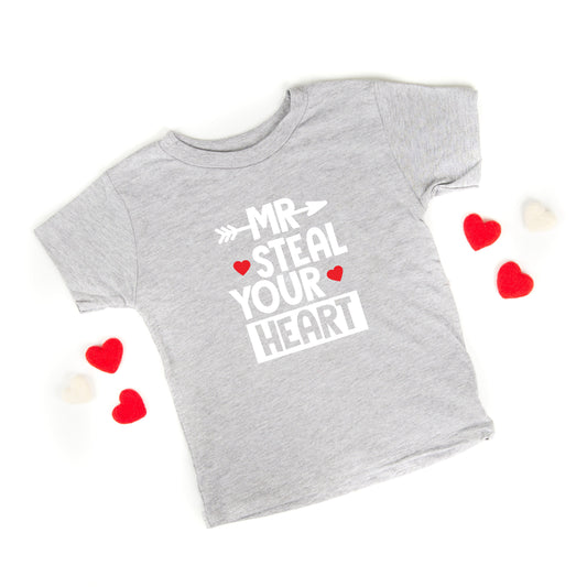 Mr. Steal Your Heart | Youth Short Sleeve Crew Neck