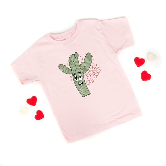 Stuck On You Cactus | Toddler Short Sleeve Crew Neck