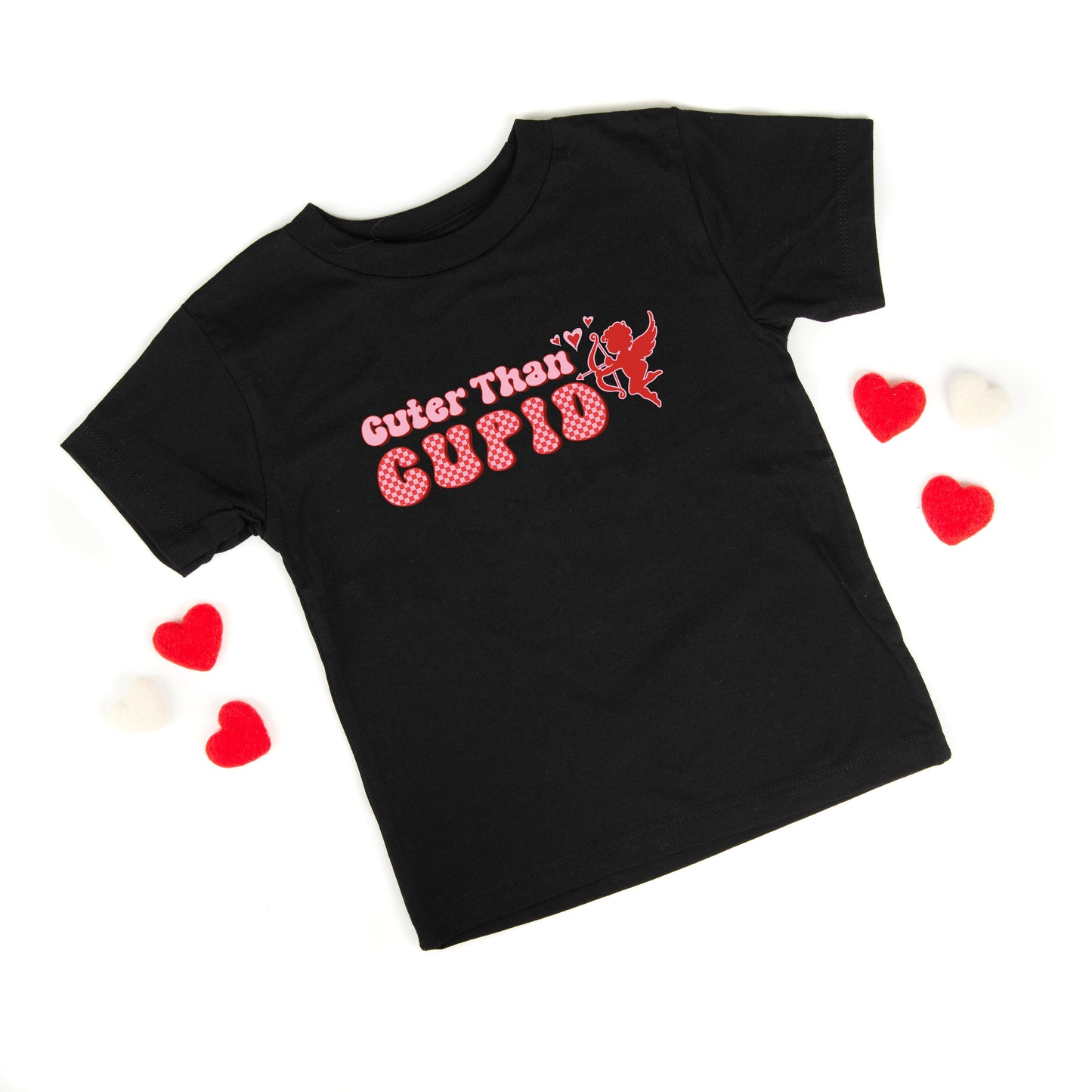 Cuter Than Cupid | Toddler Short Sleeve Crew Neck