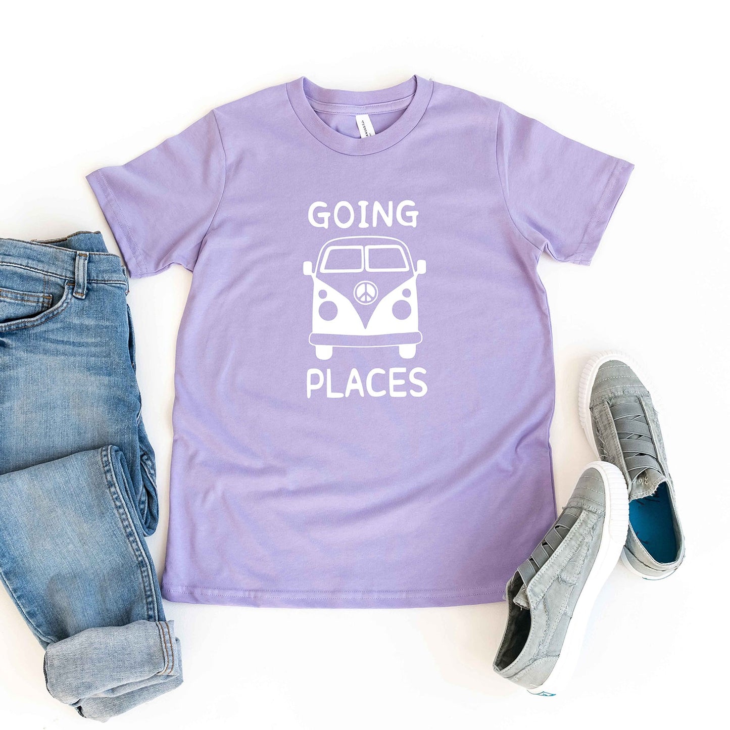 Going Places Van | Youth Short Sleeve Crew Neck