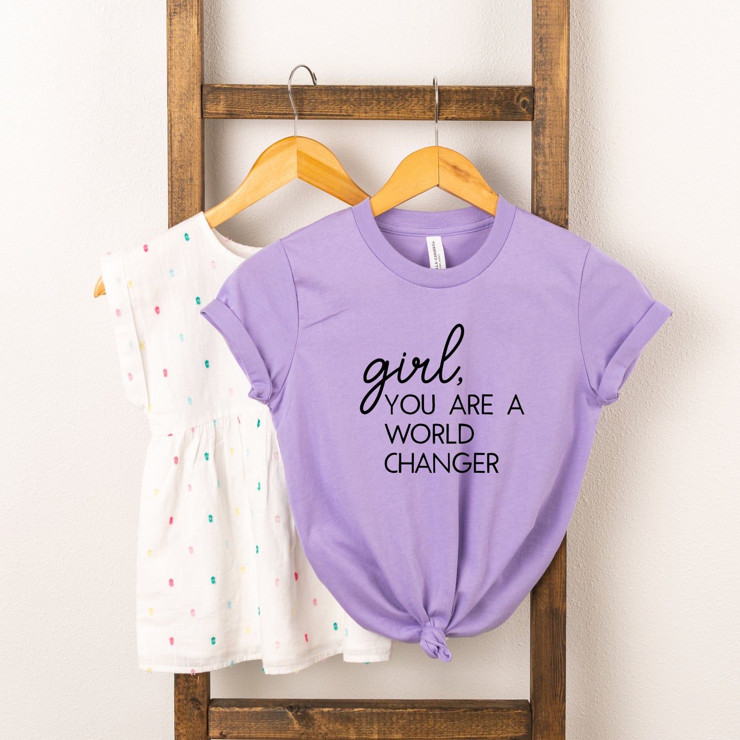 Girl World Changer | Youth Short Sleeve Crew Neck