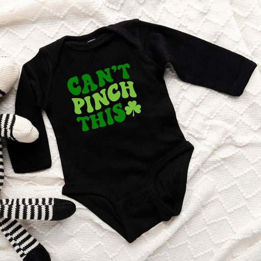 Can't Pinch This Shamrock | Baby Long Sleeve Onesie