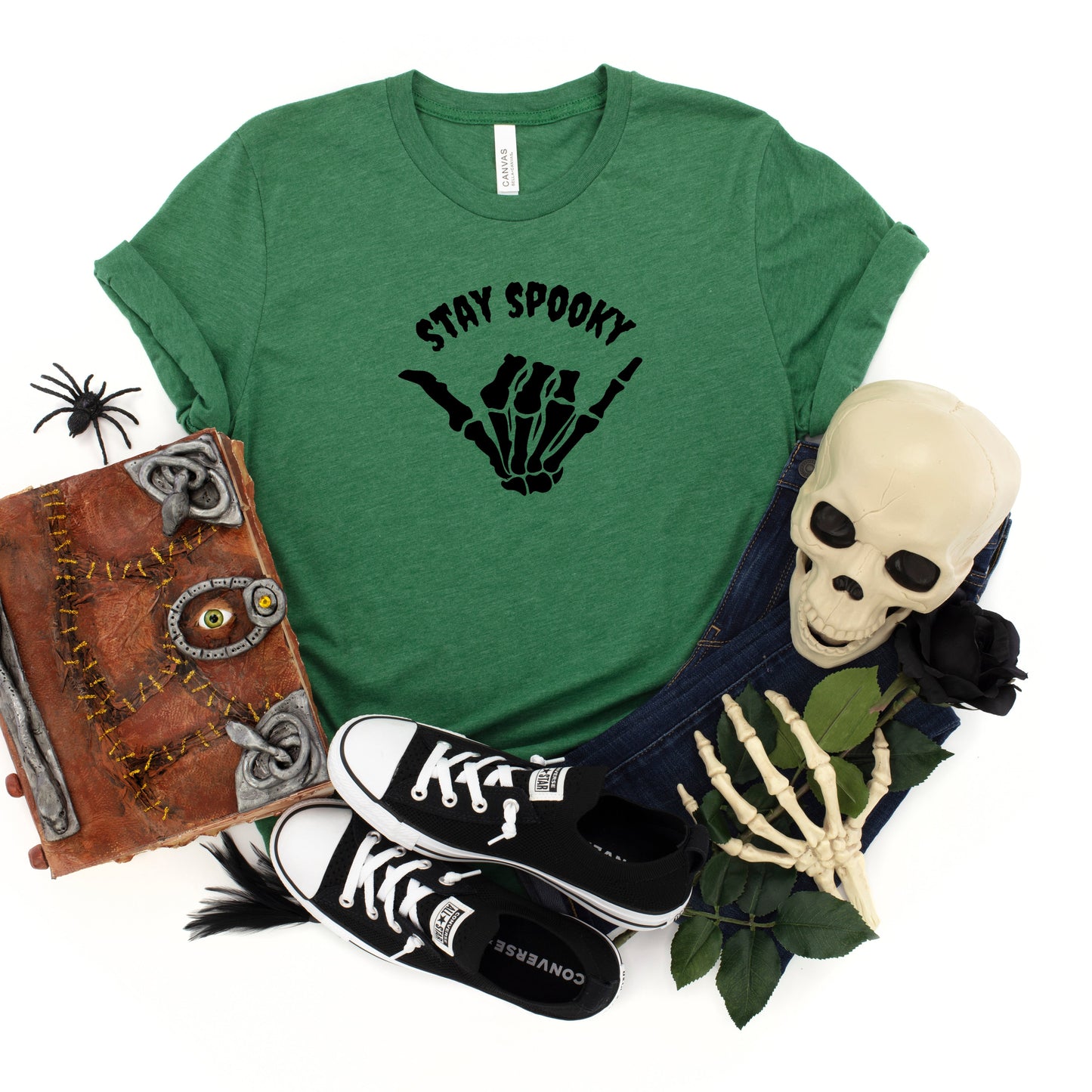 Stay Spooky Hand | Youth Short Sleeve Crew Neck