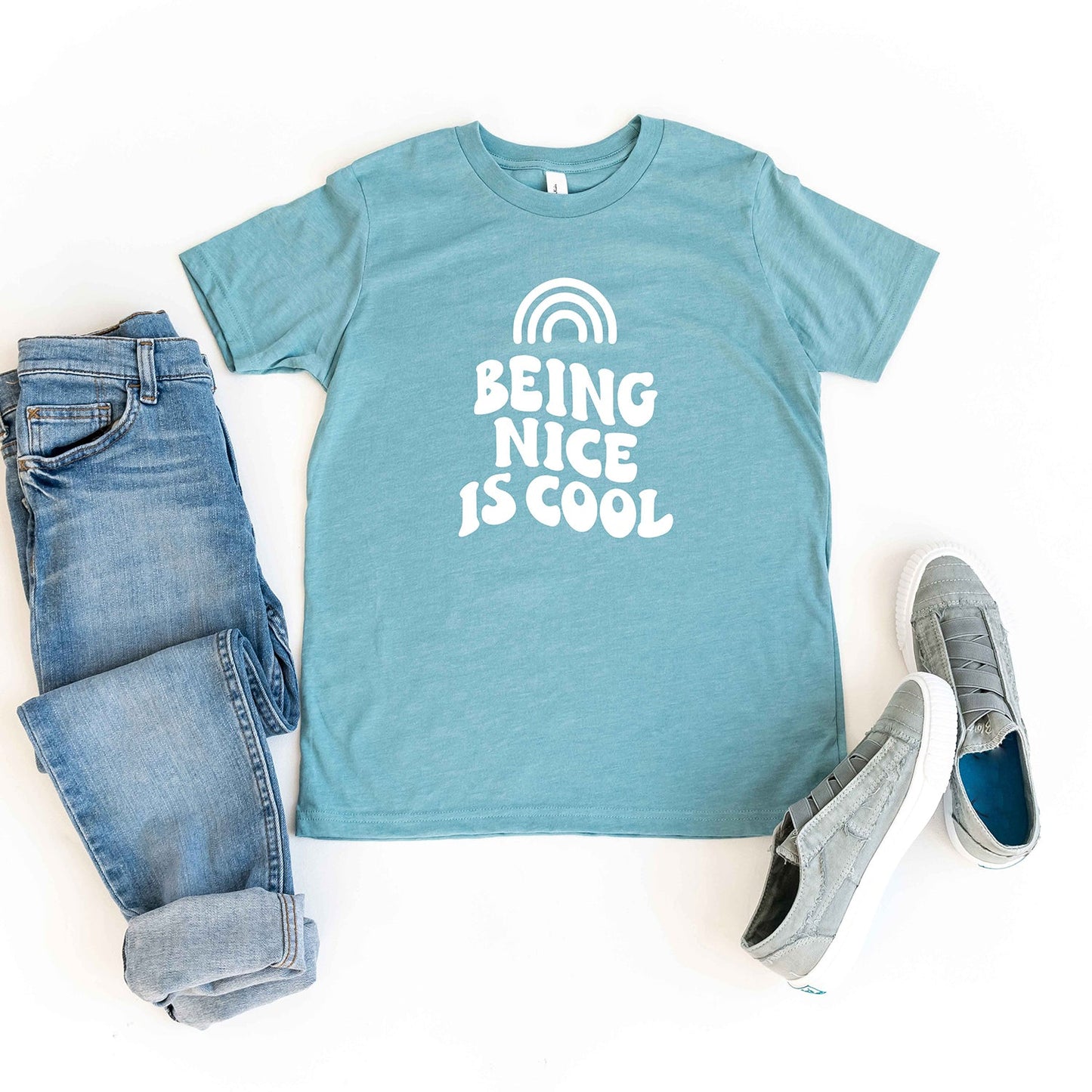 Being Nice Is Cool | Youth Short Sleeve Crew Neck