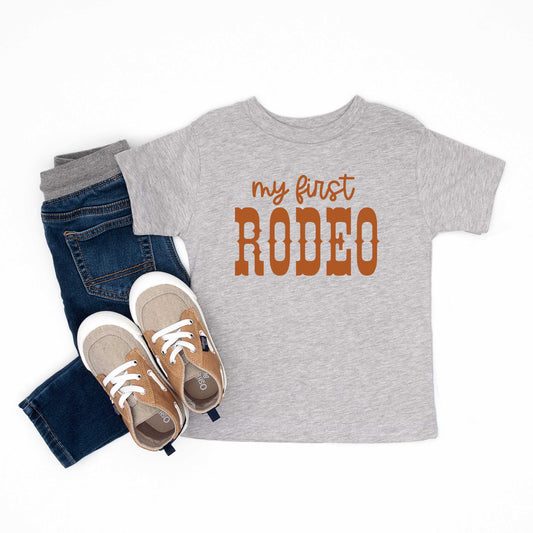 My First Rodeo | Toddler Short Sleeve Crew Neck