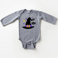 Witch And Spider | Baby Graphic Long Sleeve Onesie