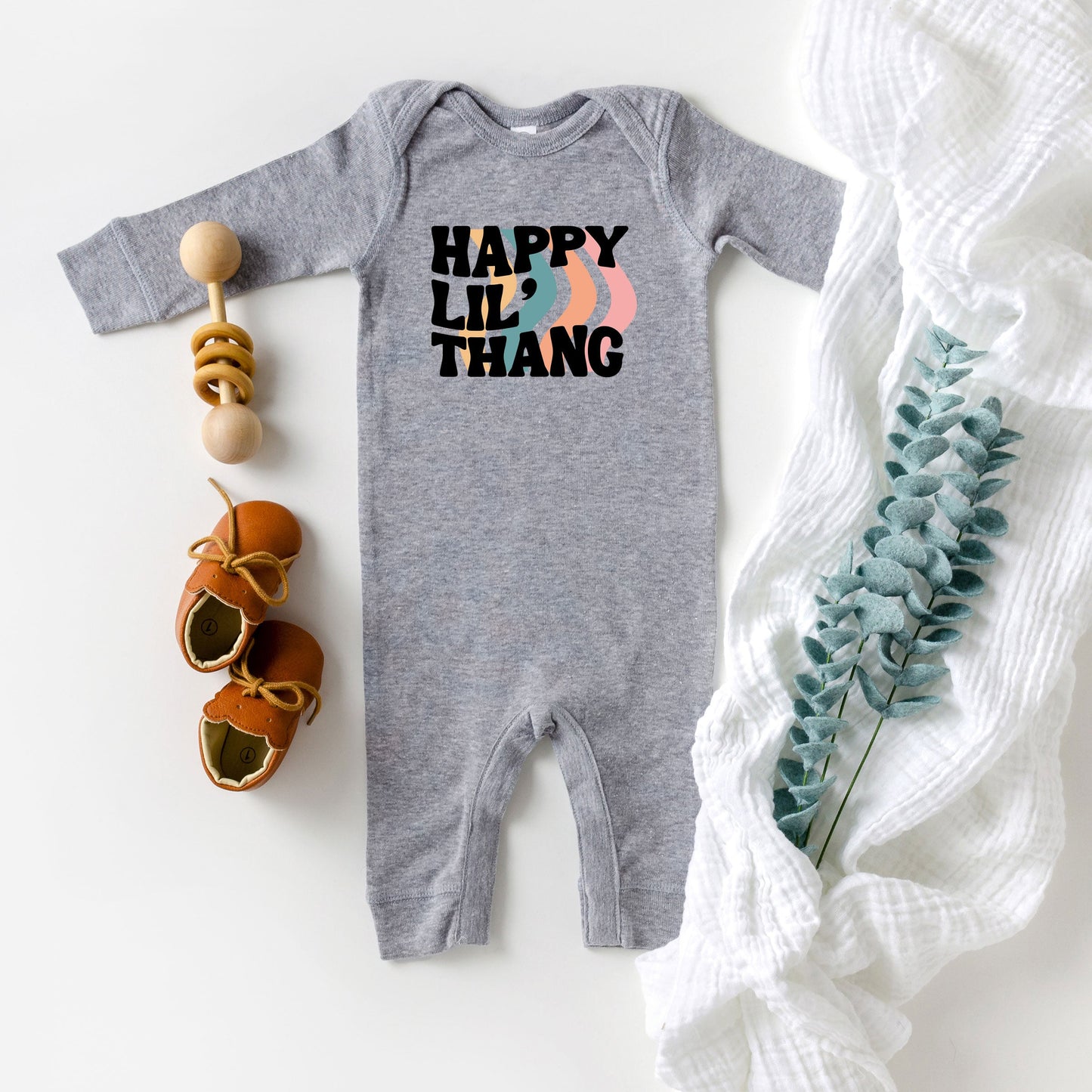 Happy Lil' Thang | Baby Romper
