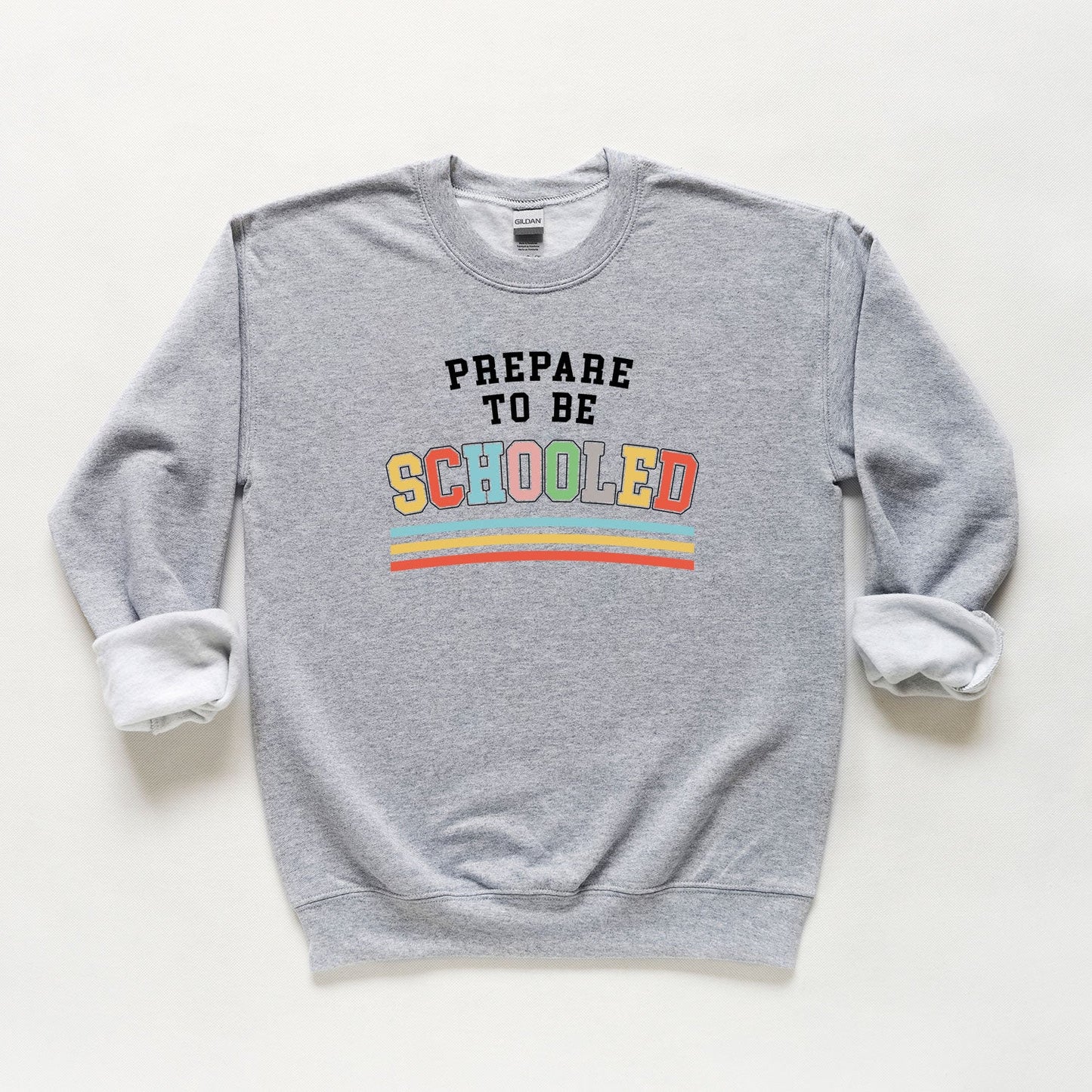 Prepare To Be Schooled | Youth Graphic Sweatshirt