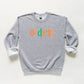 Oldest Colorful | Youth Graphic Sweatshirt