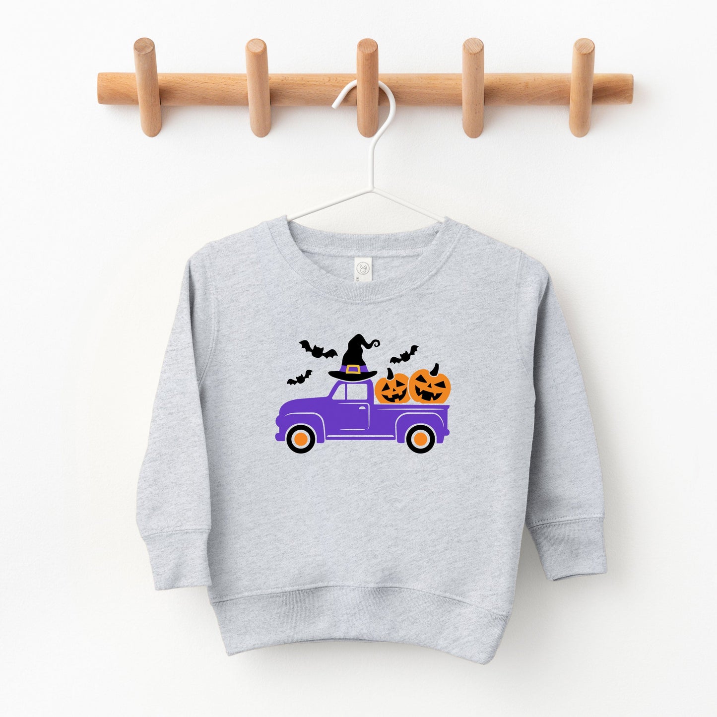 Witch Farm Truck | Toddler Graphic Sweatshirt