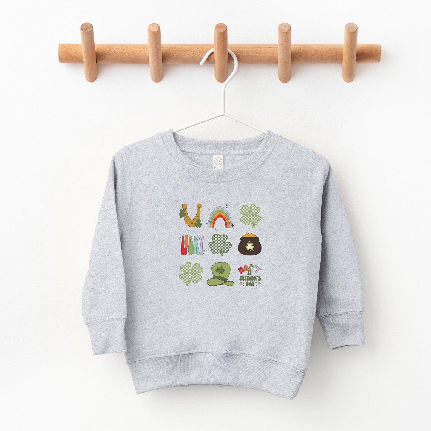 St. Patty's Icons Chart | Toddler Sweatshirt