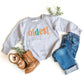 Oldest Colorful | Toddler Graphic Sweatshirt