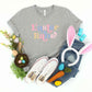 Easter Babe Colorful | Youth Short Sleeve Crew Neck