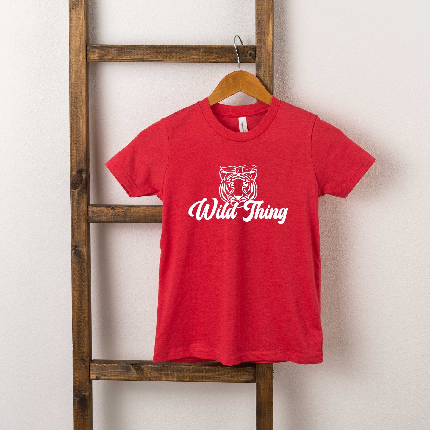 Wild Thing Tiger | Toddler Short Sleeve Crew Neck