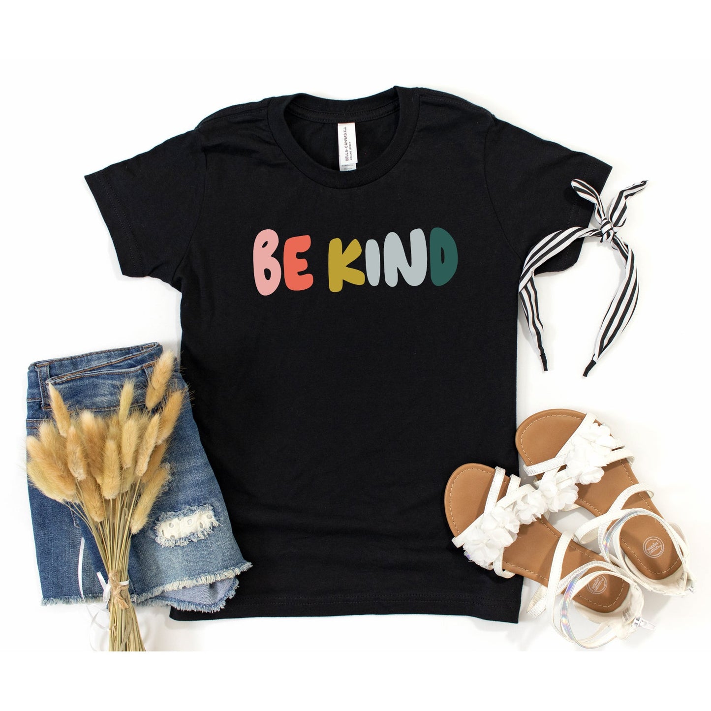 Be Kind Bold Colorful | Youth Short Sleeve Crew Neck
