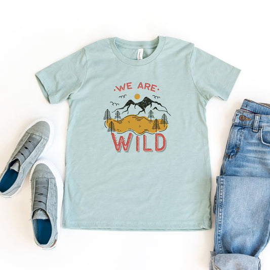 We Are Wild | Youth Short Sleeve Crew Neck