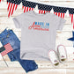 Made In America Stars And Stripes | Youth Short Sleeve Crew Neck