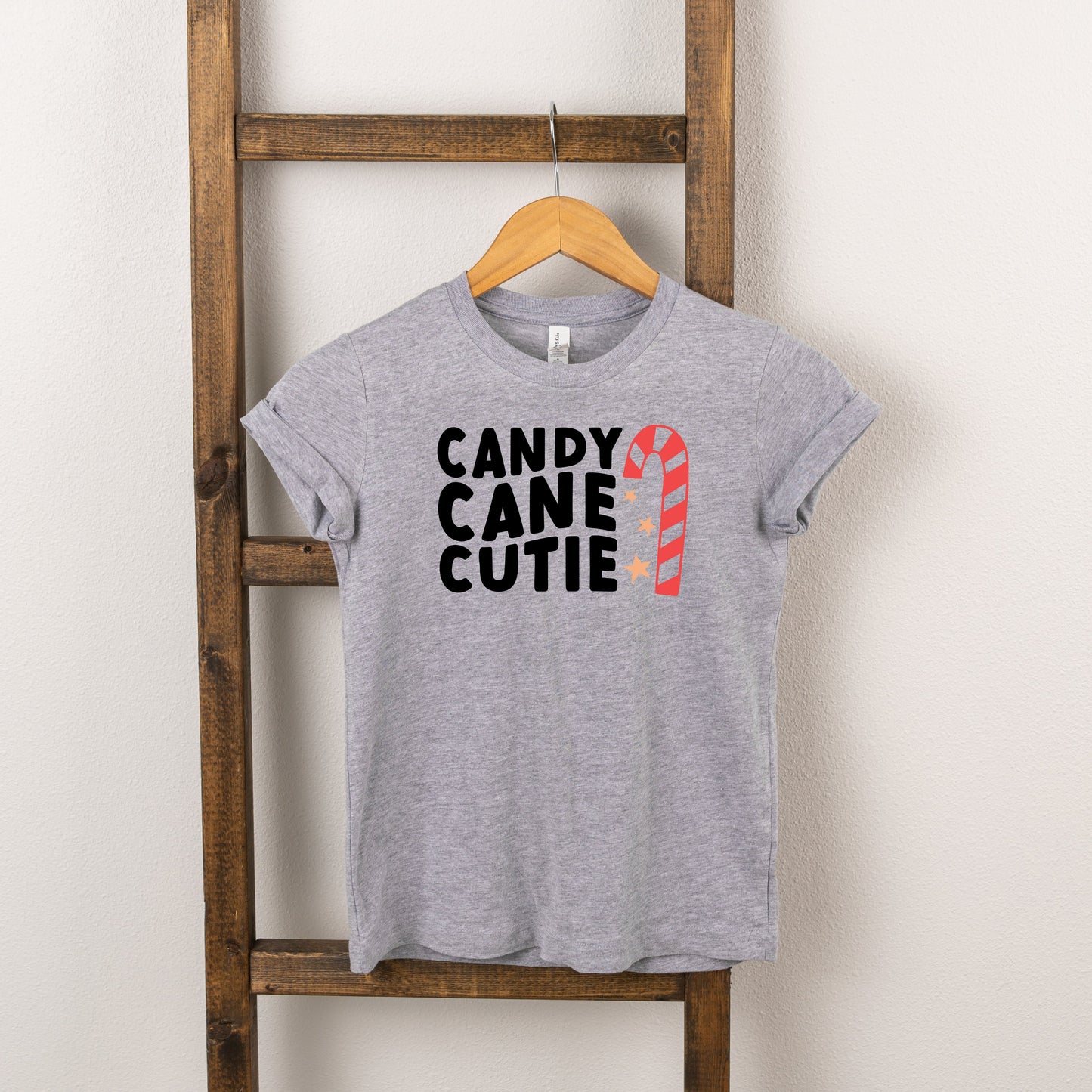 Candy Cane Cutie | Toddler Short Sleeve Crew Neck