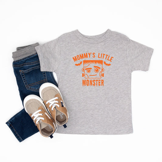 Mommy's Little Monster Boy | Toddler Graphic Short Sleeve Tee