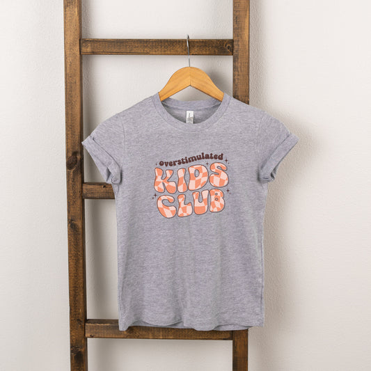 Overstimulated Kids Club | Toddler Short Sleeve Crew Neck