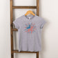 Star Flag Firework | Toddler Short Sleeve Crew Neck
