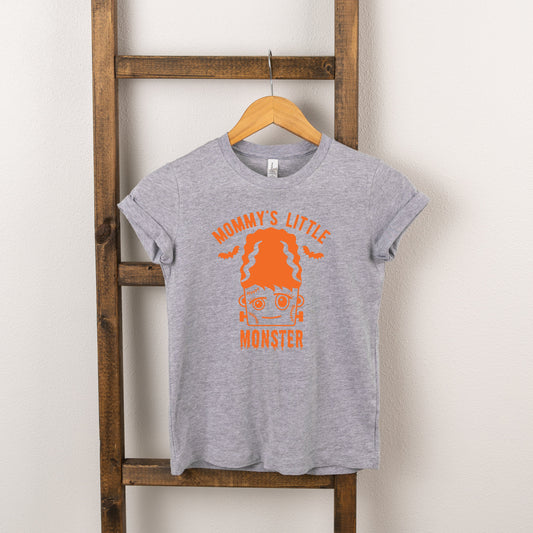 Mommy's Little Monster Girl | Youth Graphic Short Sleeve Tee