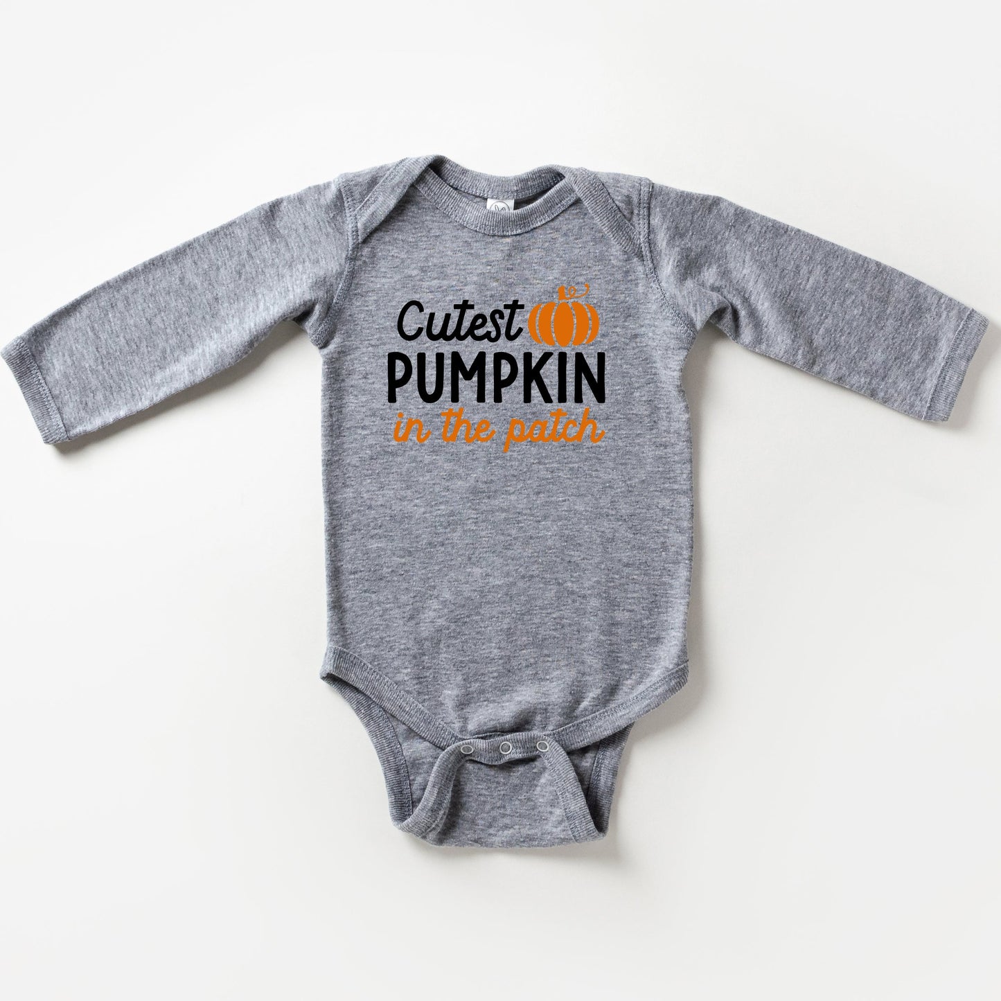 Cutest Pumpkin In The Patch | Baby Long Sleeve Onesie