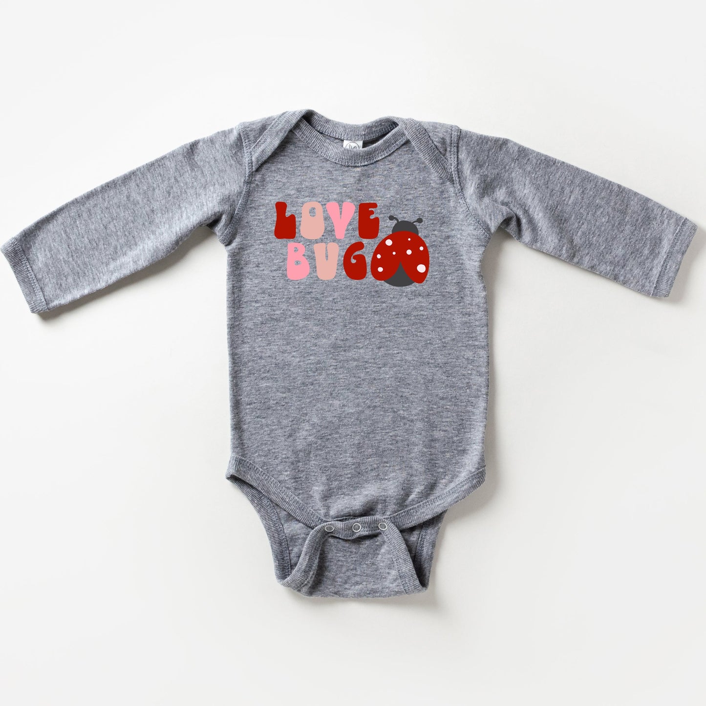 Love Bug Retro | Baby Long Sleeve Onesie