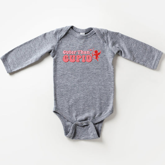 Cuter Than Cupid | Baby Long Sleeve Onesie