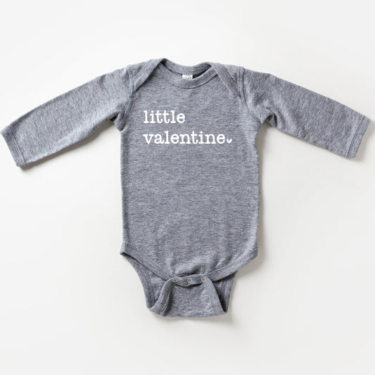 Little Valentine | Baby Long Sleeve Onesie