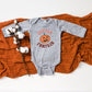 Little Pumpkin Retro | Baby Graphic Long Sleeve Onesie