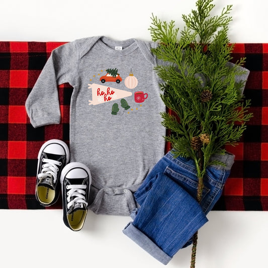 All About Christmas | Baby Long Sleeve Onesie