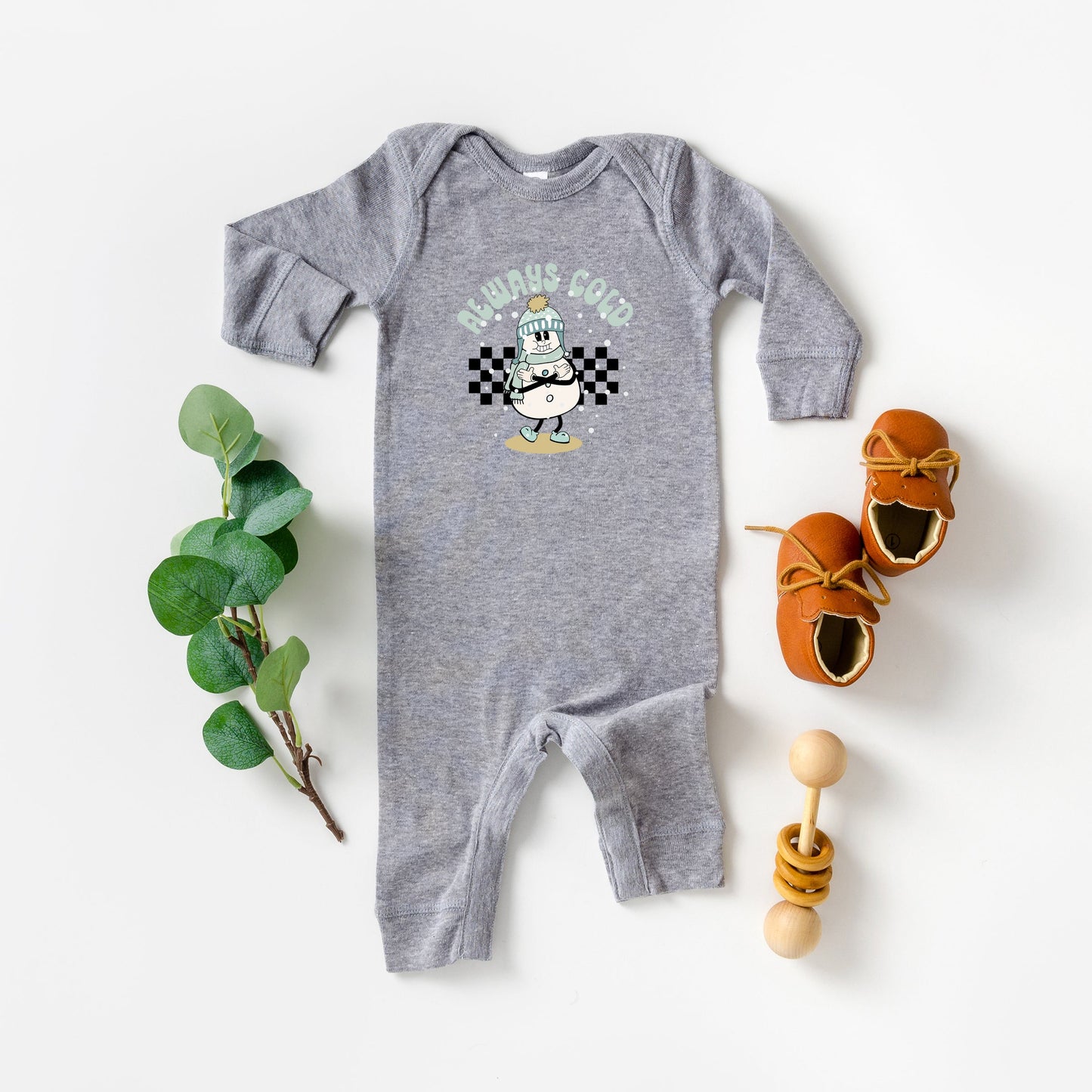 Always Cold Snowman | Baby Romper