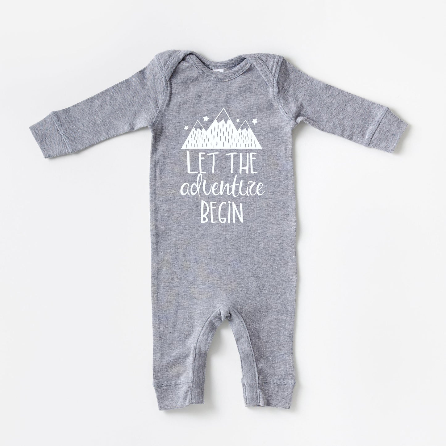 Let The Adventure Begin Mountains | Baby Romper