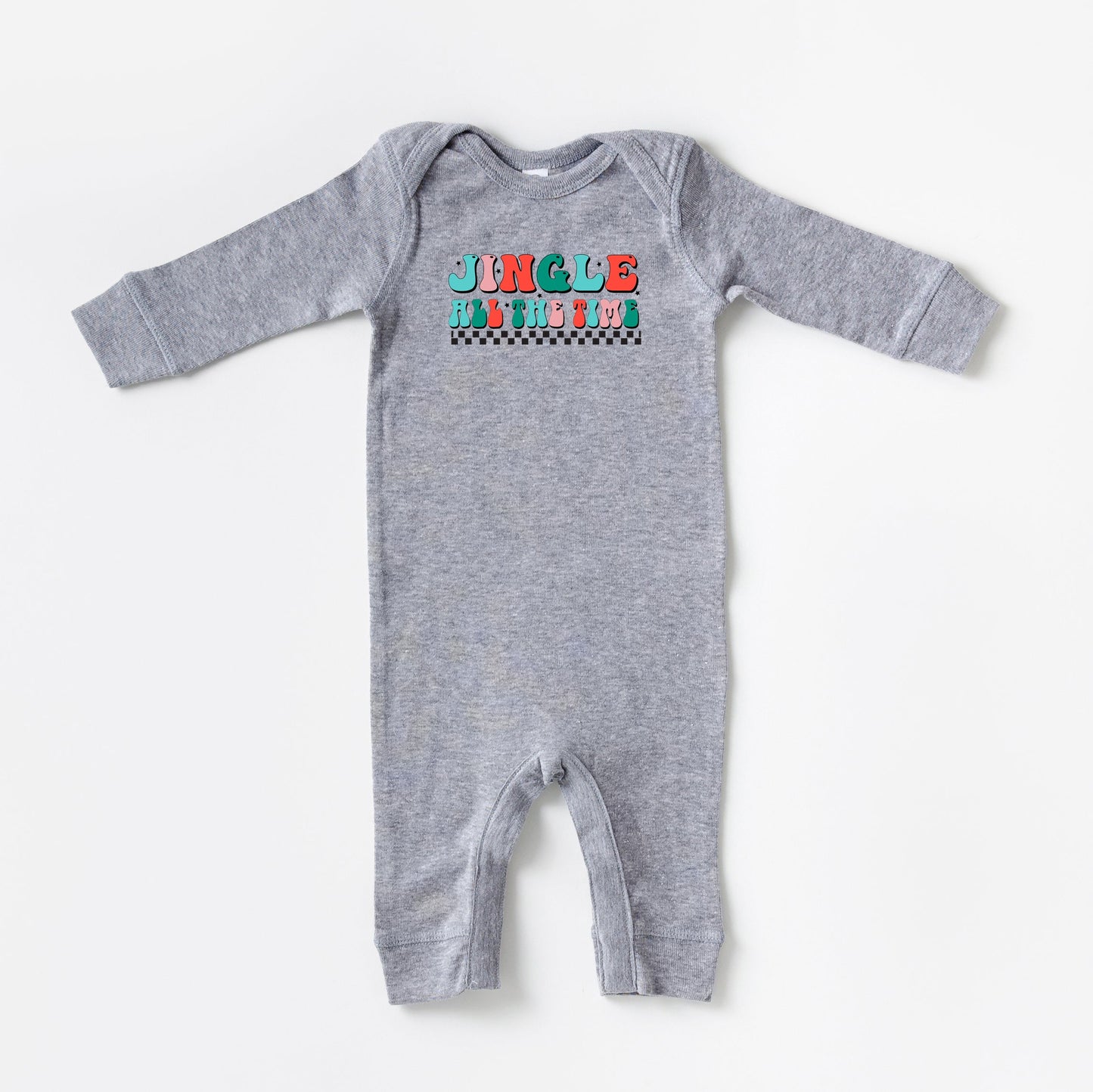 Retro Jingle All The Time | Baby Romper