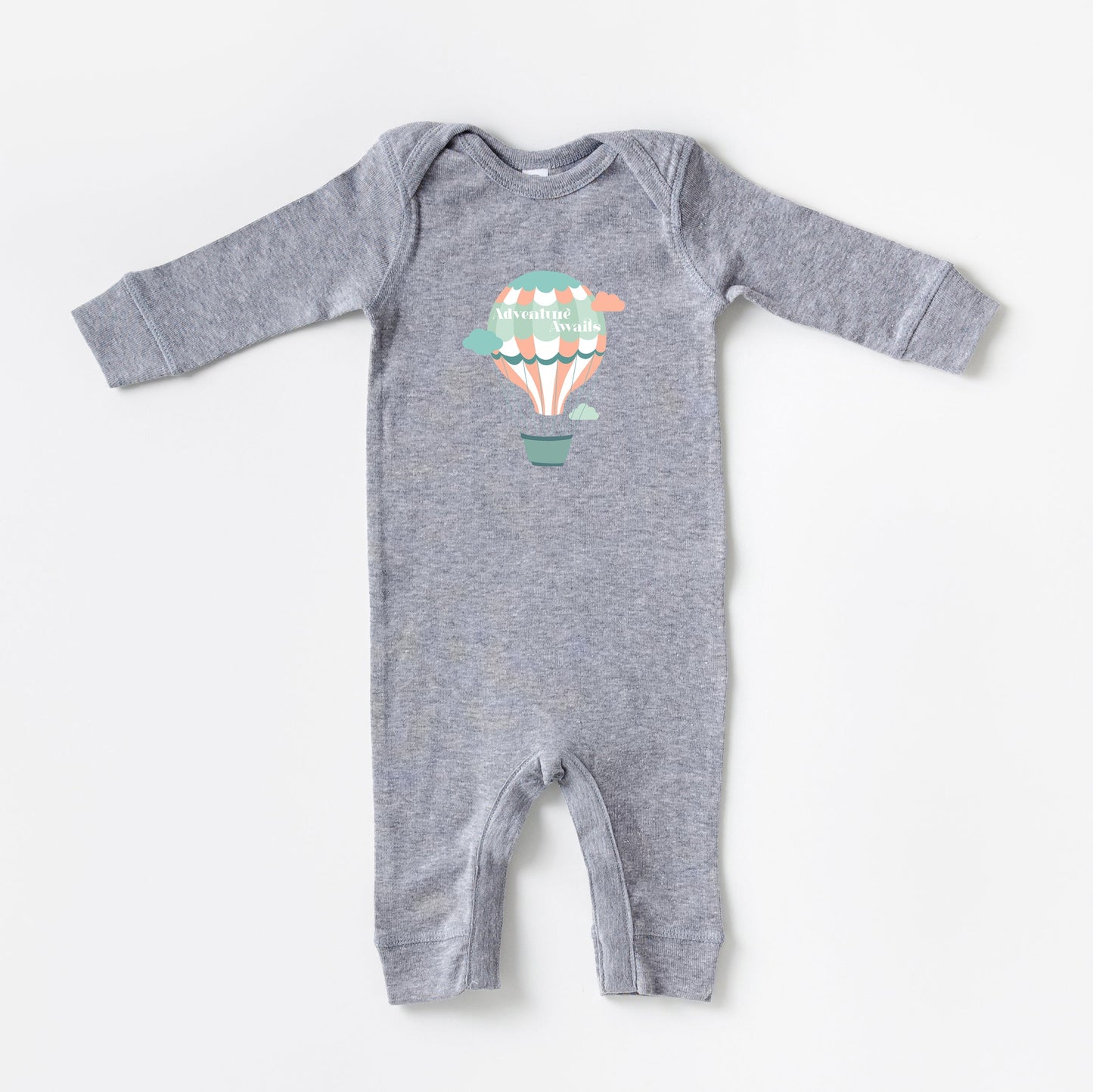 Adventure Awaits Clouds | Baby Romper