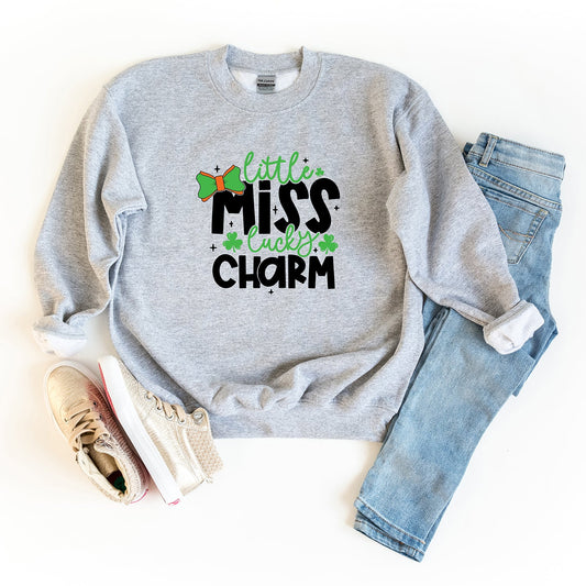 Little Miss Lucky Charm | Youth Sweatshirt