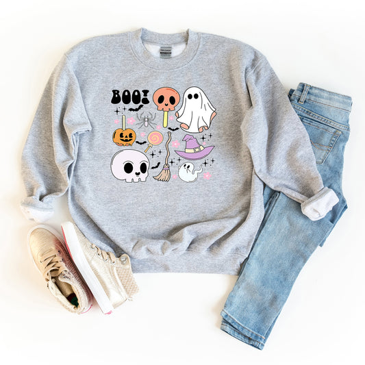 Boo Chart | Youth Sweatshirt