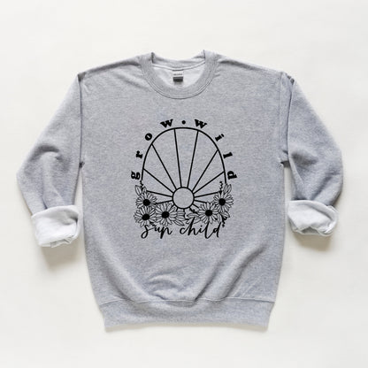Grow Wild Sun Child | Youth Sweatshirt