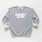 Spooky Babe Wavy | Youth Sweatshirt