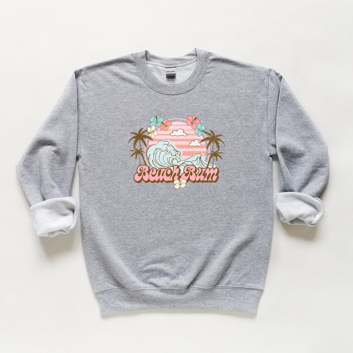 Beach Bum Waves | Youth Sweatshirt