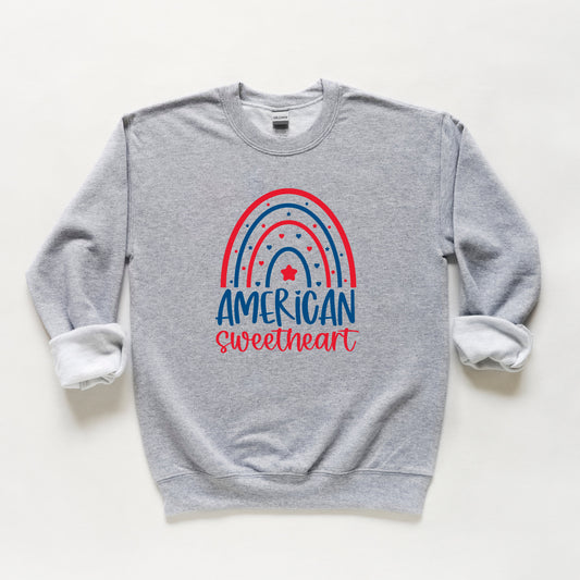 American Sweetheart Rainbow | Youth Sweatshirt